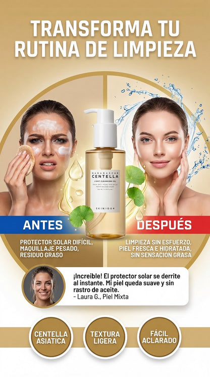 Madagascar Centella: Limpiador Facial Coreano, Doble Limpieza