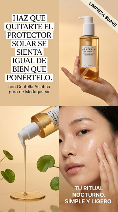 Madagascar Centella: Limpiador Facial Coreano, Doble Limpieza
