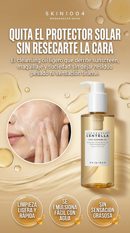 Madagascar Centella: Limpiador Facial Coreano, Doble Limpieza