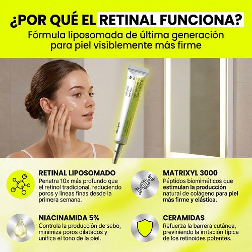 RETINAL SHOT - “Retinal Liposomado 0.1% + Matrixyl 3000”